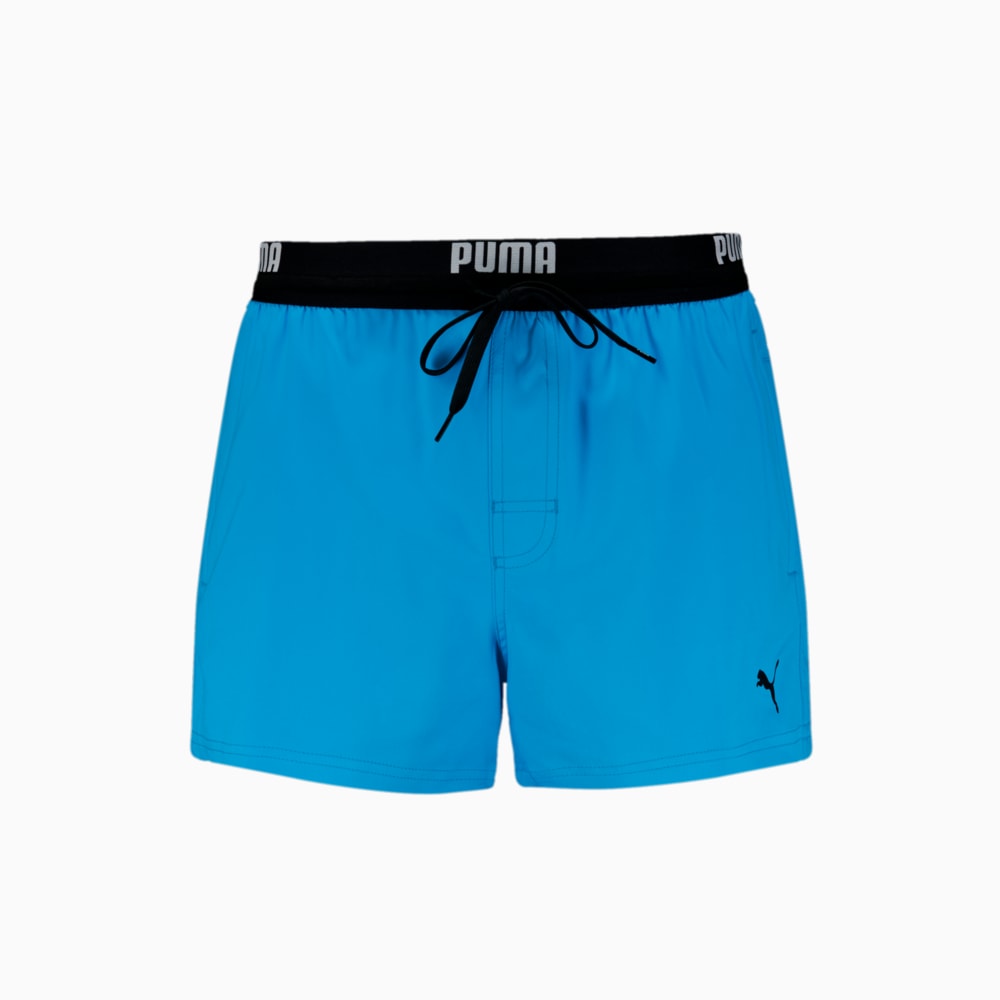 Зображення Puma Шорти для плавання PUMA Swim Men Logo Short Length Swim Shorts #1: bright blue