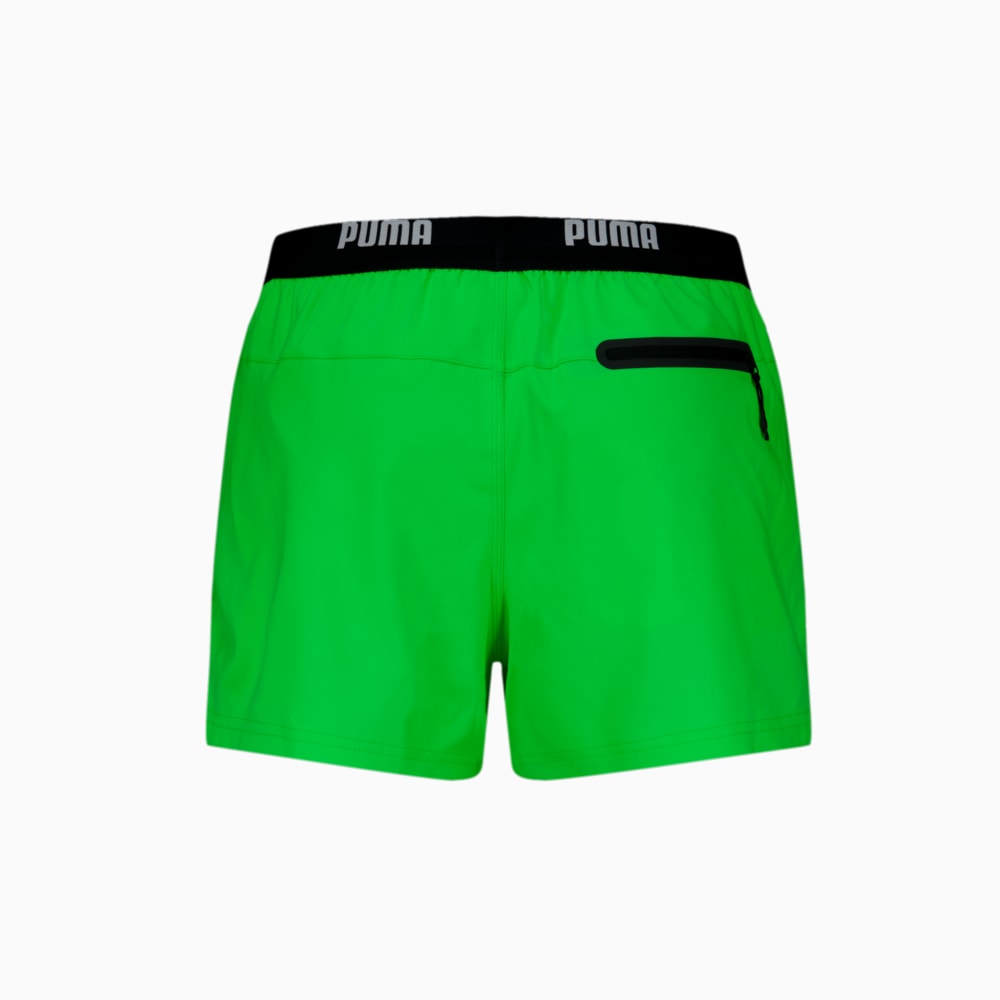Зображення Puma Шорти для плавання PUMA Swim Men Logo Short Length Swim Shorts #2: Green