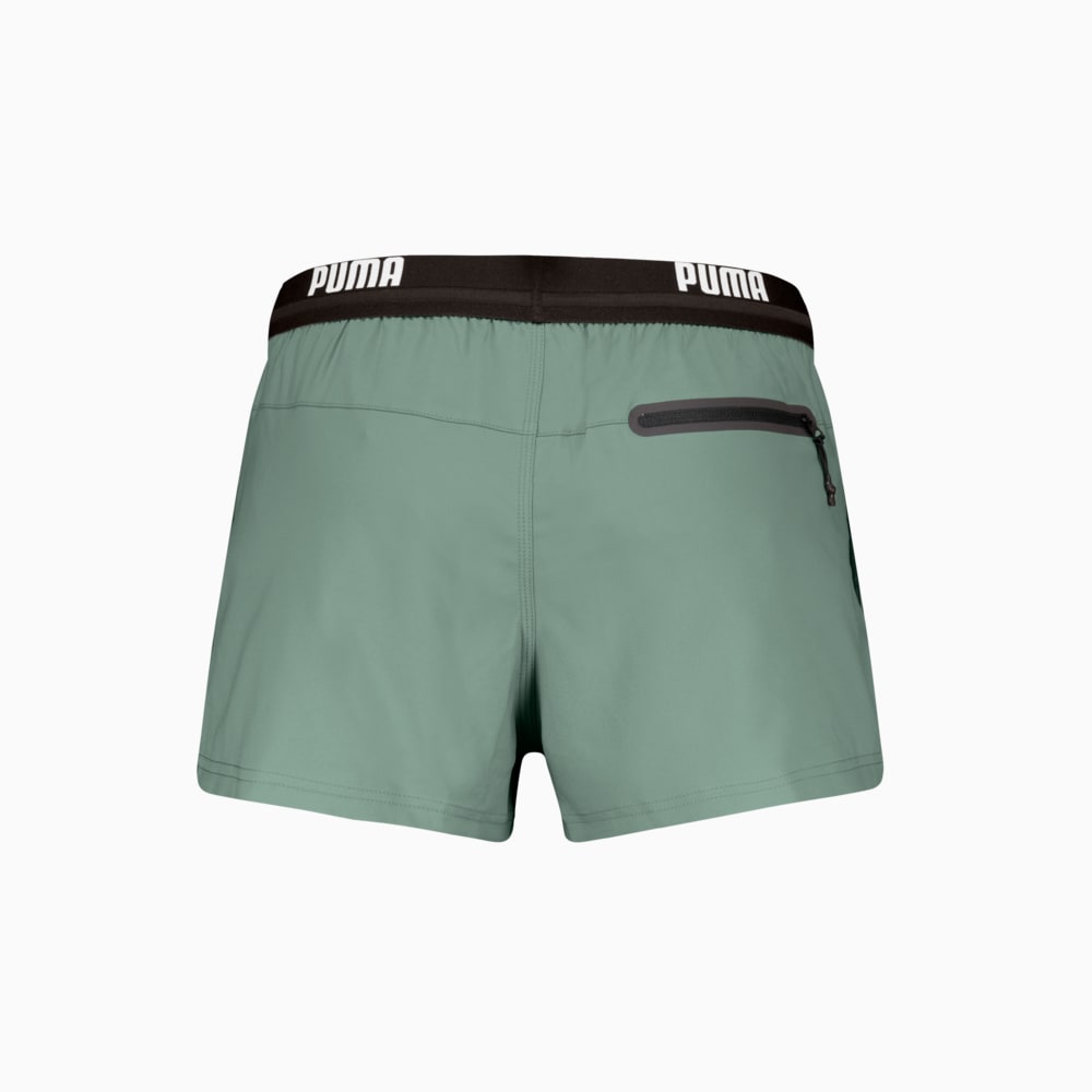 Зображення Puma Шорти для плавання PUMA Swim Men Logo Short Length Swim Shorts #2: Dark Green