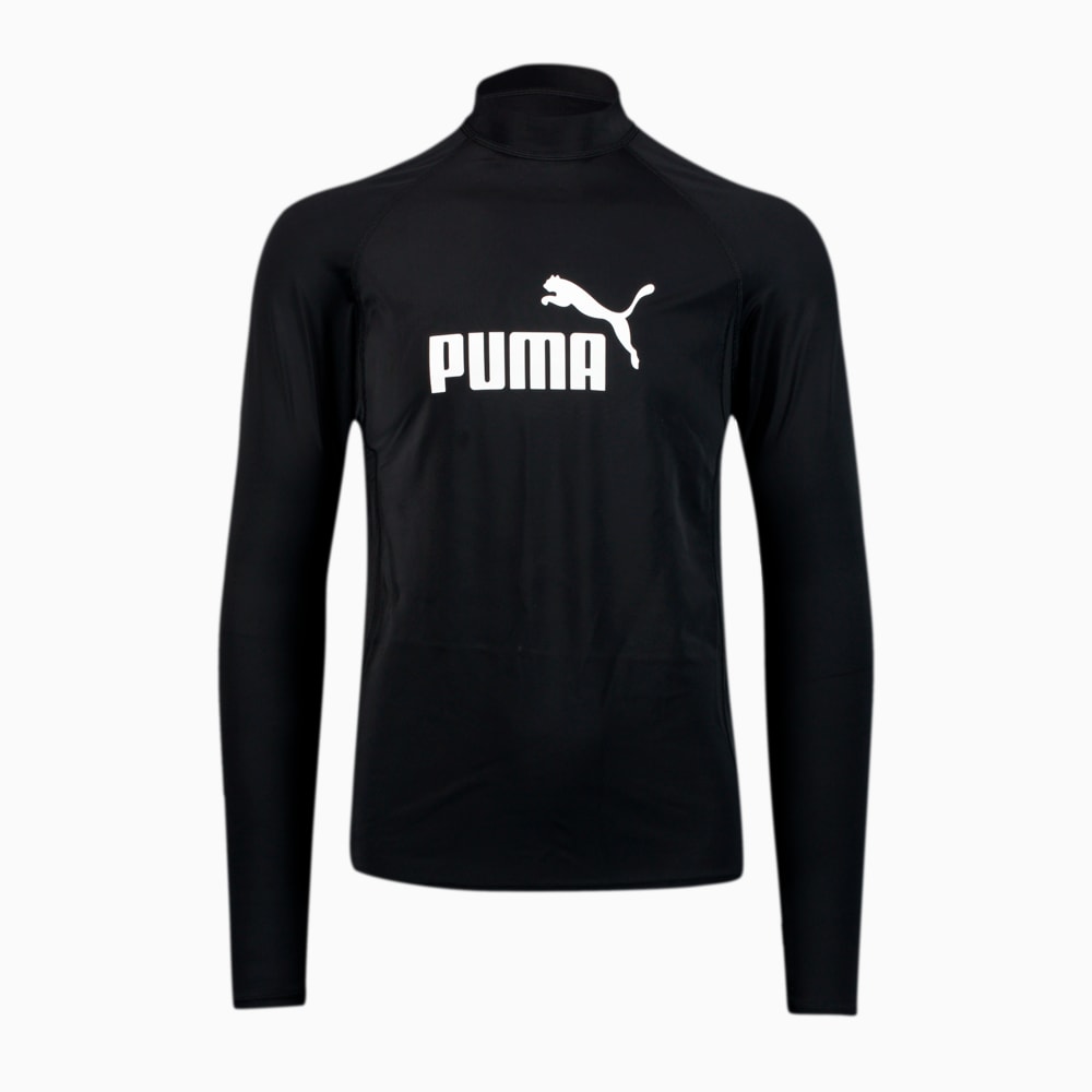 PUMA Swim Men Long Sleeve Rash Guard black Puma 907664 02