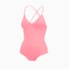 Зображення Puma Купальник PUMA Swim Women V-neck Crossback Swimsuit #6: light pink