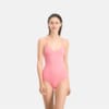 Изображение Puma Купальник PUMA Swim Women V-neck Crossback Swimsuit #1: light pink