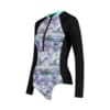 Зображення Puma Купальник PUMA Swim Women Long Sleeve Surf Suit #6: black/purple