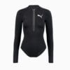 Изображение Puma Костюм для серфинга PUMA Swim Women Long Sleeve Surf Suit #6: black