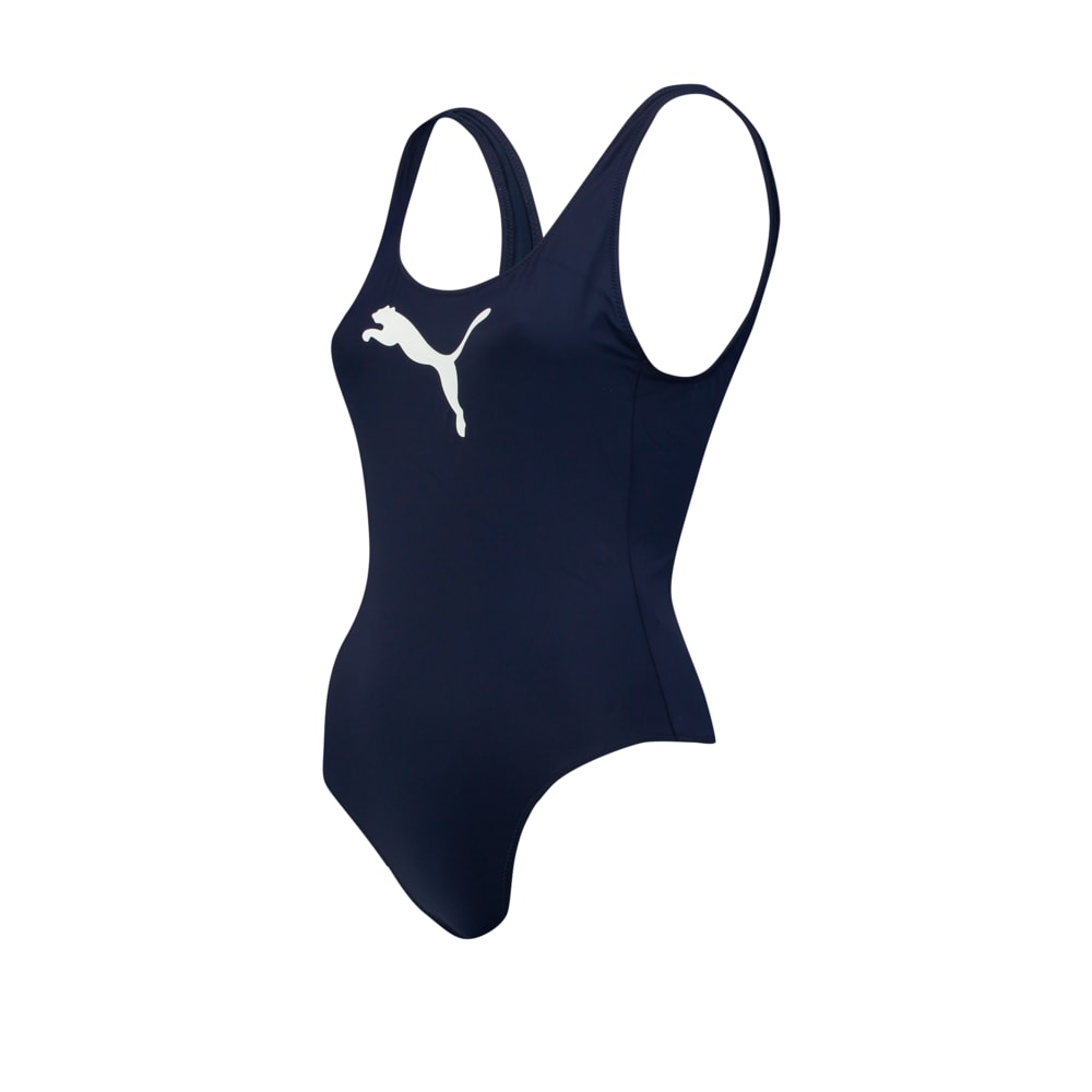 Swim Women's Swimsuit Blue Puma Sku 907685_01