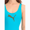 Изображение Puma Купальник PUMA Swim Women Swimsuit 1P #4: scuba blue