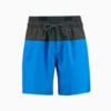 Изображение Puma Шорты для плавания PUMA Swim Men Logo Medium Length Swim Shorts #4: blue / grey
