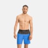 Изображение Puma Шорты для плавания PUMA Swim Men Logo Medium Length Swim Shorts #1: blue / grey