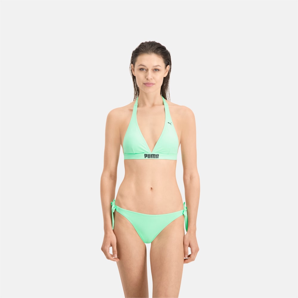 Изображение Puma Плавки PUMA Swim Women Side Strap Bikini Bottom #1: mint