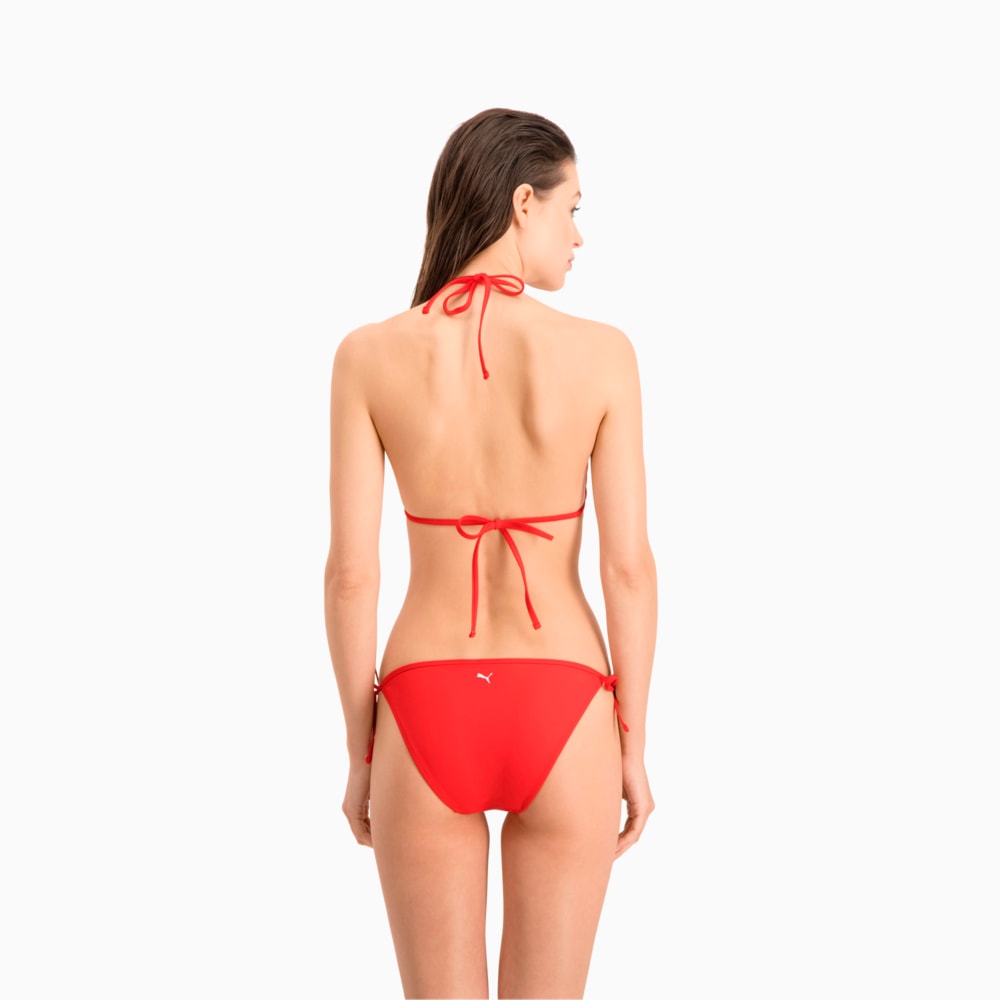 Изображение Puma Плавки PUMA Swim Women Side Tie Bikini Bottom #2: Red