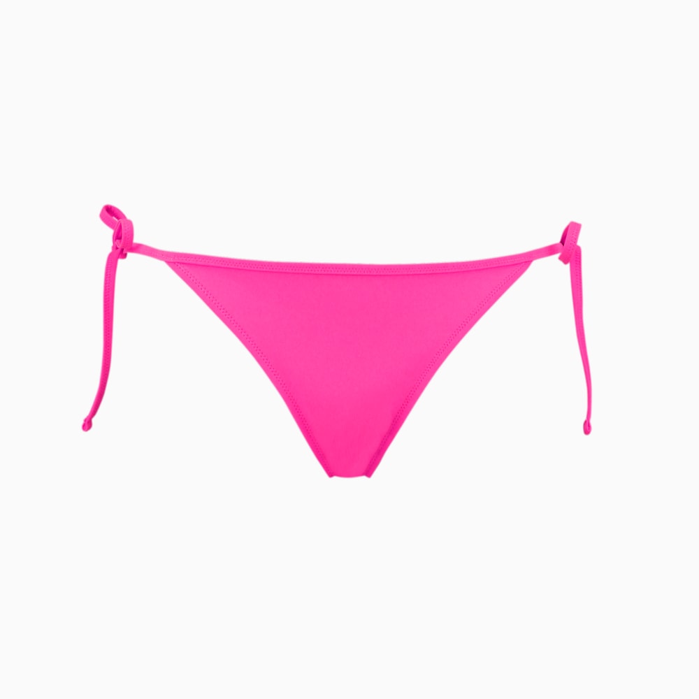 Изображение Puma Плавки PUMA Swim Women Side Tie Bikini Bottom #1: neon pink