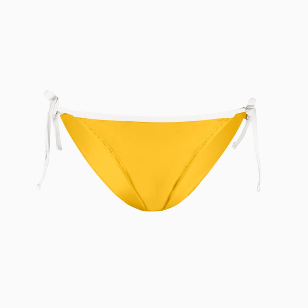 Зображення Puma Плавки PUMA Swim Women Side Tie Bikini Bottom #1: sun orange