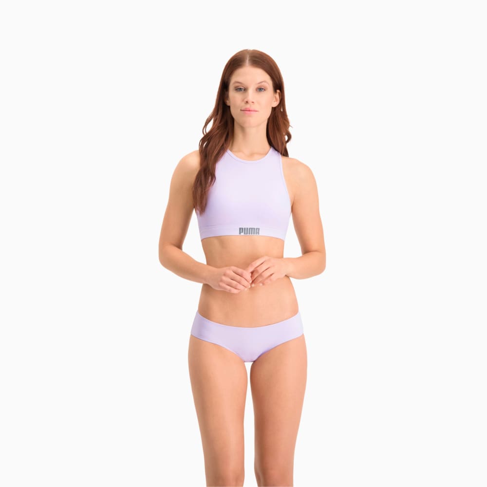 Зображення Puma Топ для плавання PUMA Swim Women Racerback Swim Top #1: pastel lavender