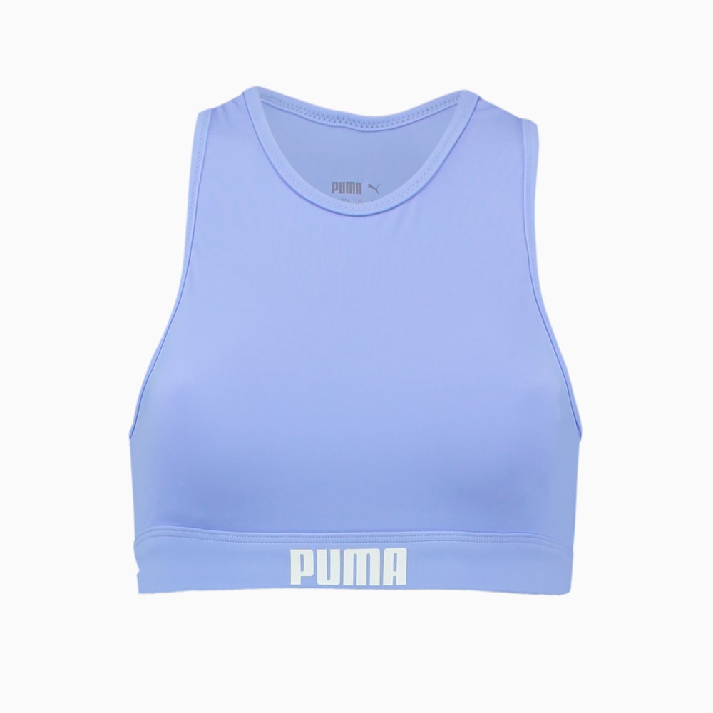 Зображення Puma Топ для плавання PUMA Swim Women Racerback Swim Top #1: purple magic