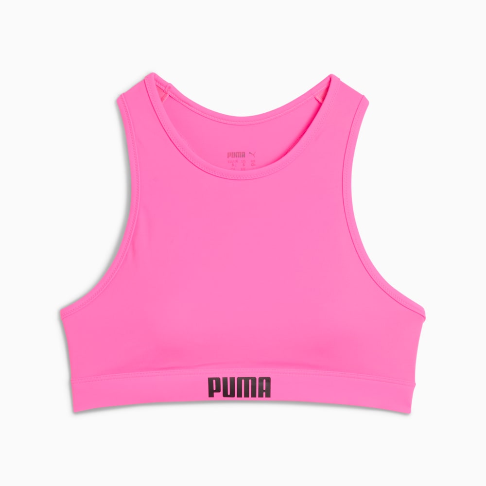 Зображення Puma Топ для плавання PUMA Swim Women Racerback Swim Top #1: Fluo Pink