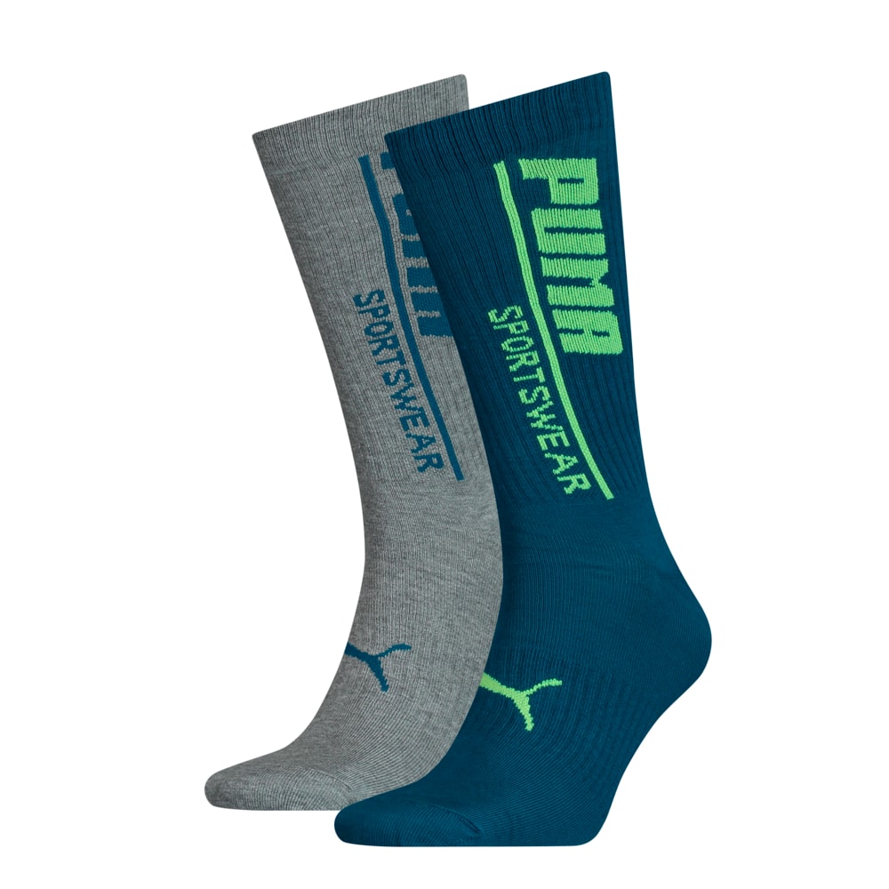 

PUMA - male - Носки Seasonal Sportswear Men's Socks 2 Pack – petrol blue –, Синий