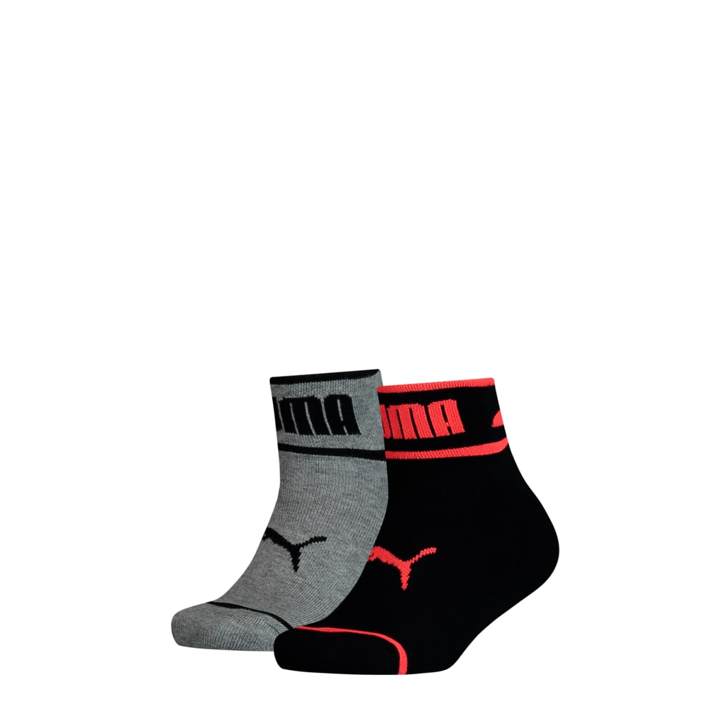 фото Детские носки seasonal logo youth quarter socks 2 pack puma