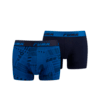 Зображення Puma Чоловіча спідня білизна PUMA ACTIVISM AOP TRUNK 2P #1: Blue