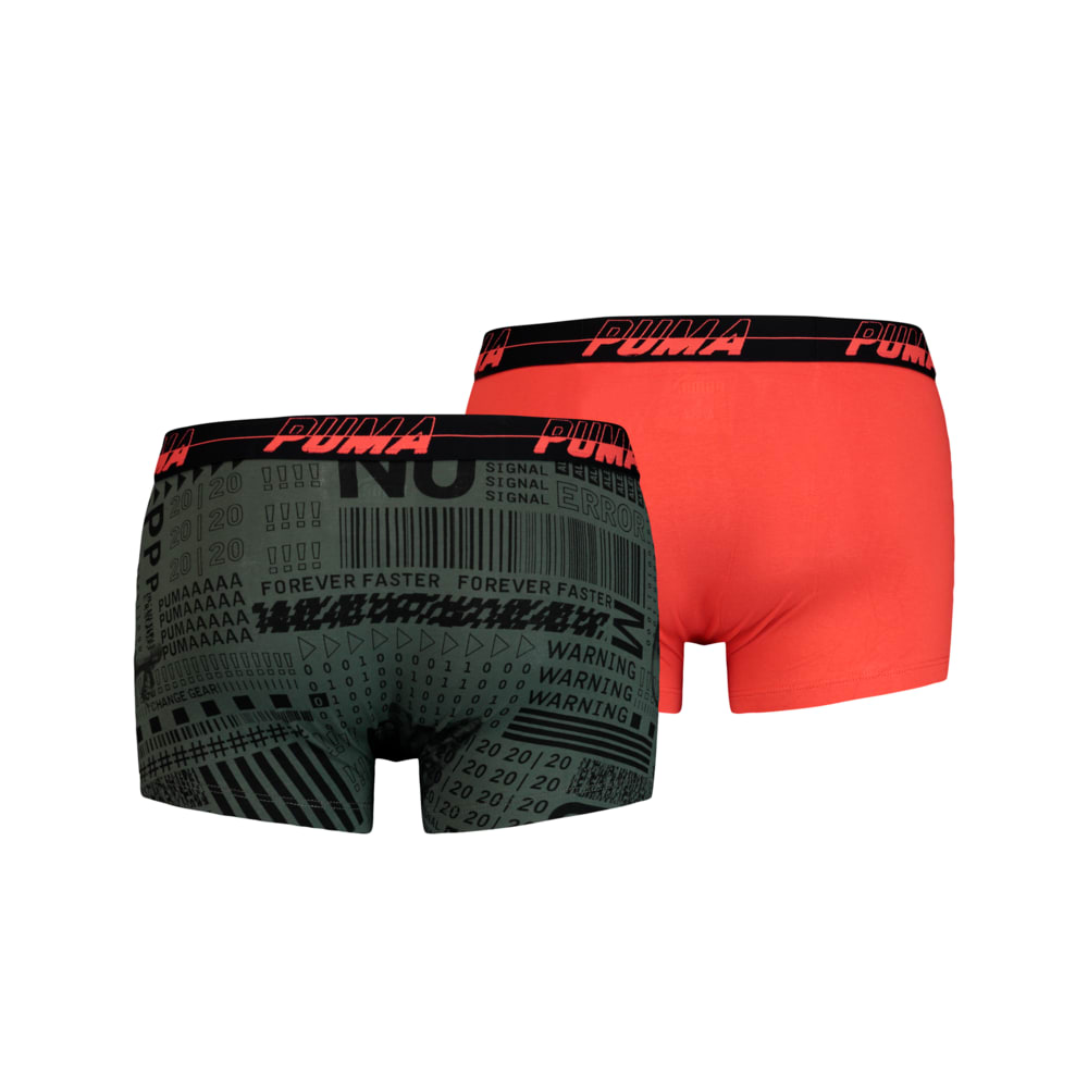 

PUMA - male - Мужское нижнее белье PUMA ACTIVISM AOP TRUNK 2P – army green –, Зеленый