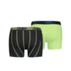 Зображення Puma Чоловіча спідня білизна PUMA LOGO STRIPE BOXER 2P #2: black / green