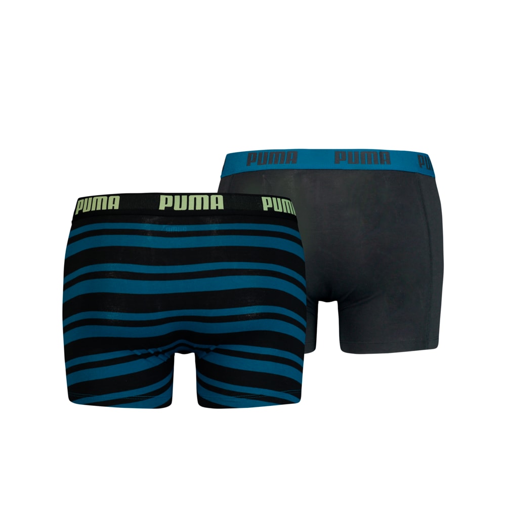 

PUMA - male - Мужское нижнее белье Heritage Stripe Men's Boxers 2 Pack – petrol blue –, Синий