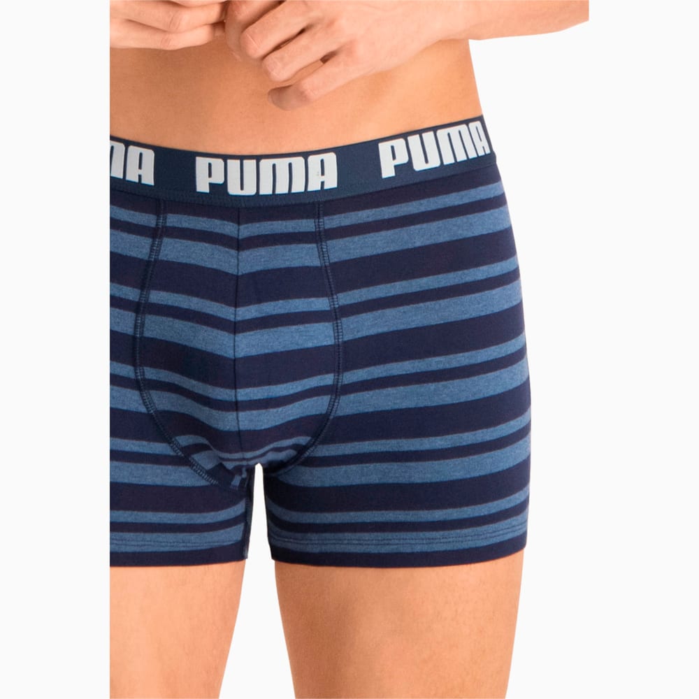 PUMA HERITAGE Çizgili Erkek Boxer 2'li Paket HE7341