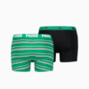 Зображення Puma Чоловіча спідня білизна Heritage Stripe Men's Boxers 2 Pack #3: Green