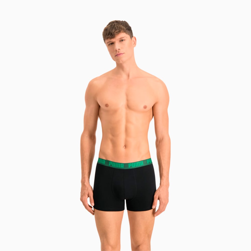 Зображення Puma Чоловіча спідня білизна Heritage Stripe Men's Boxers 2 Pack #2: Green