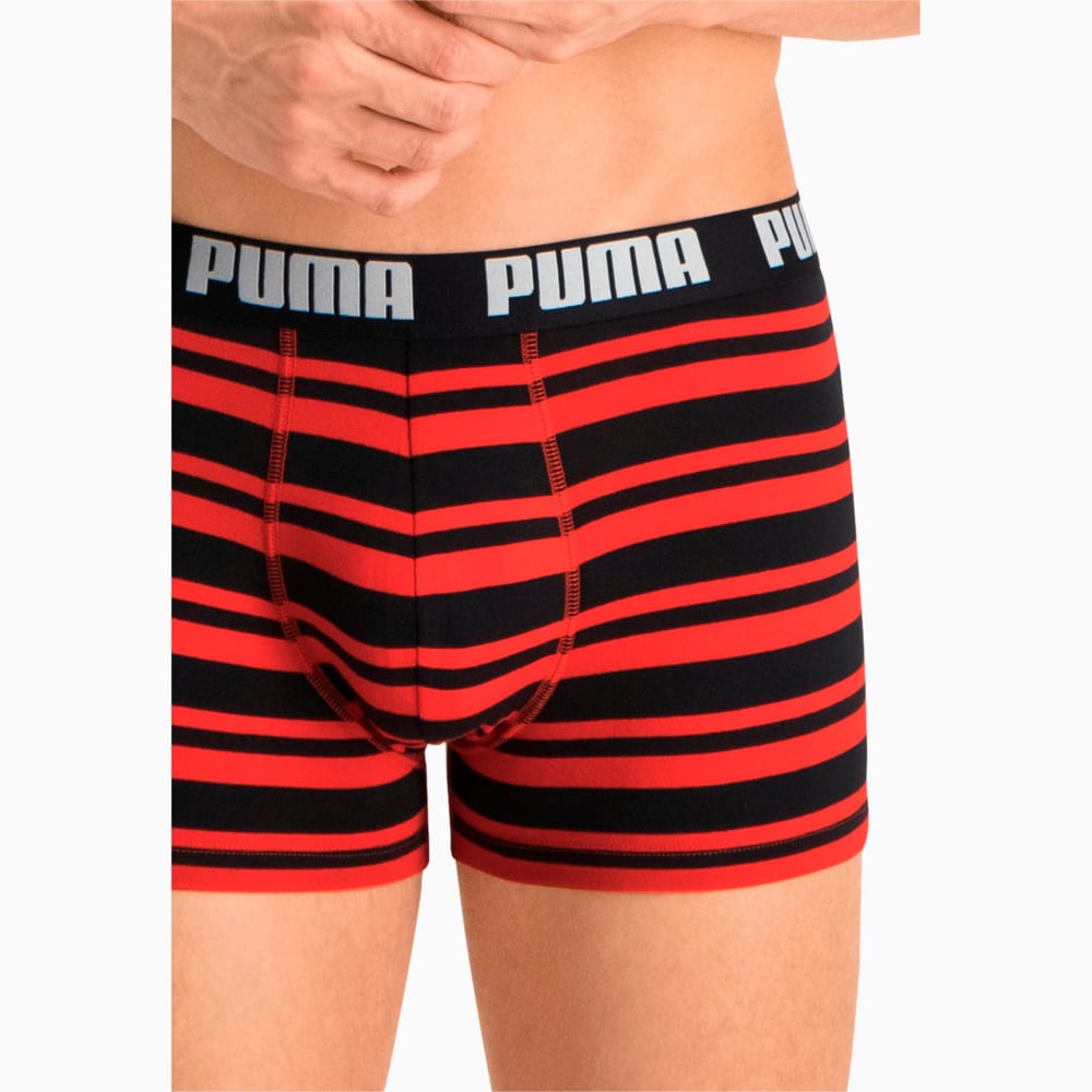 PUMA HERITAGE Çizgili Erkek Boxer 2'li Paket HE7348