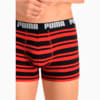 Зображення Puma Чоловіча спідня білизна Heritage Stripe Men's Boxers 2 Pack #5: red / black