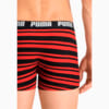 Зображення Puma Чоловіча спідня білизна Heritage Stripe Men's Boxers 2 Pack #6: red / black