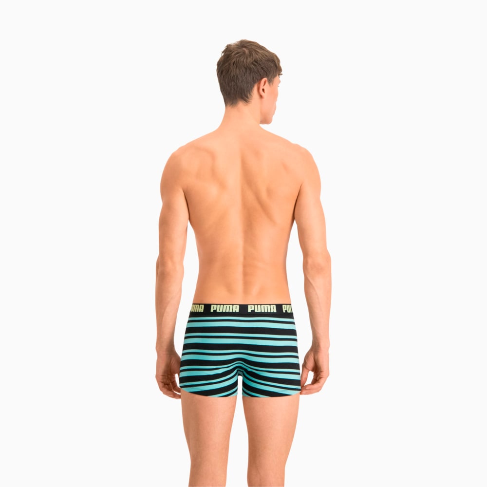 

PUMA - male - Мужское нижнее белье Heritage Stripe Men' Boxers 2 Pack – blue / black –, Синий
