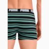 Зображення Puma Чоловіча спідня білизна Heritage Stripe Men's Boxers 2 Pack #7: real teal