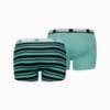 Зображення Puma Чоловіча спідня білизна Heritage Stripe Men's Boxers 2 Pack #2: green combo