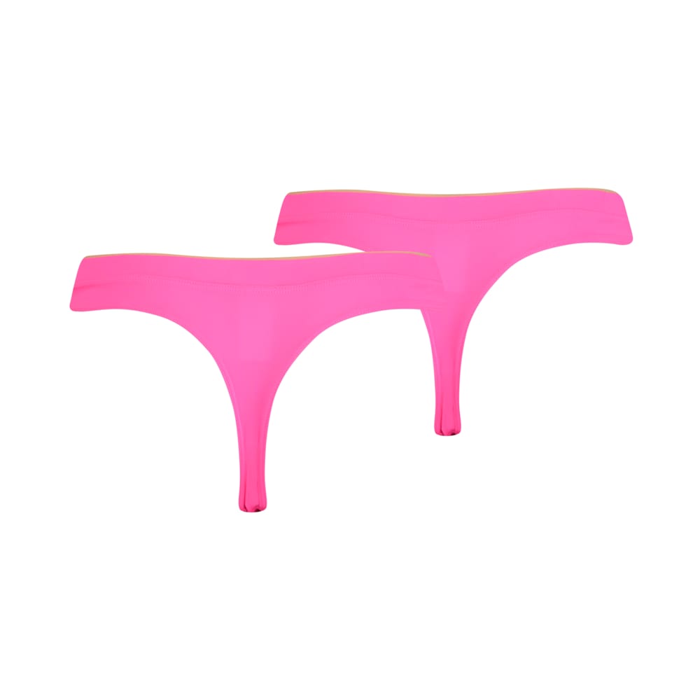Image Puma PUMA Women's Microfiber String Underwear 2 Pack #2