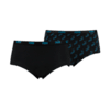 Зображення Puma Жіноча спідня білизна Printed Women's Hipster 2 Pack #1: blue / black