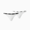 Изображение Puma Женское нижнее белье Women's Bikini Briefs 2 Pack #1: white / white