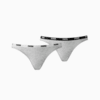 Изображение Puma Женское нижнее белье Women's Bikini Briefs 2 Pack #1: grey / grey