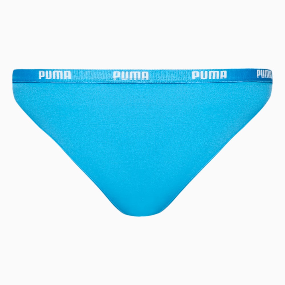 Изображение Puma Женское нижнее белье Women's Bikini Briefs 2 Pack #2: placid blue