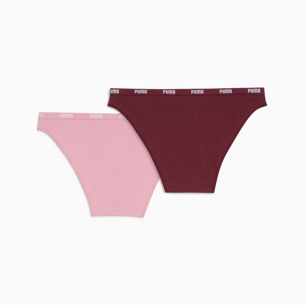 Зображення Puma Жіноча спідня білизна Women's Bikini Briefs 2 Pack #2: scarlet red