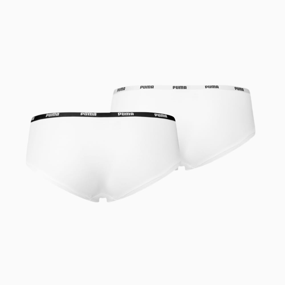 Зображення Puma Жіноча спідня білизна Women's Hipster 2 Pack #2: white / white