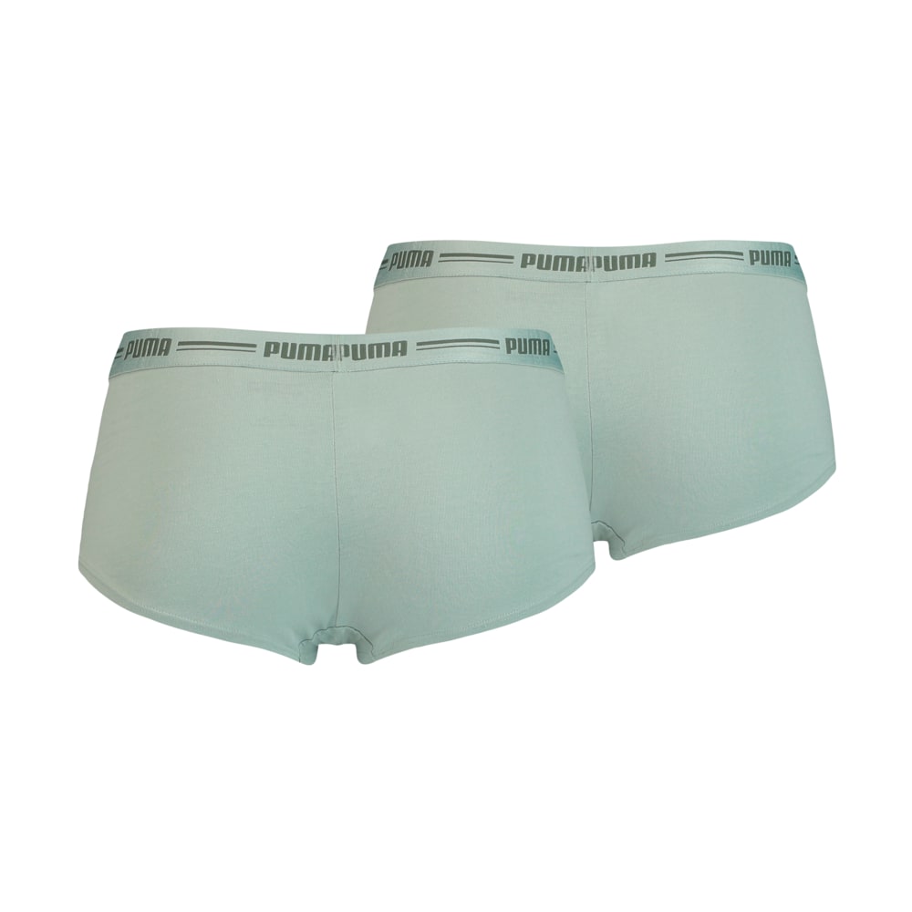 

PUMA - female - Женское нижнее белье Women's Mini Shorts 2 Pack – green –, Зеленый