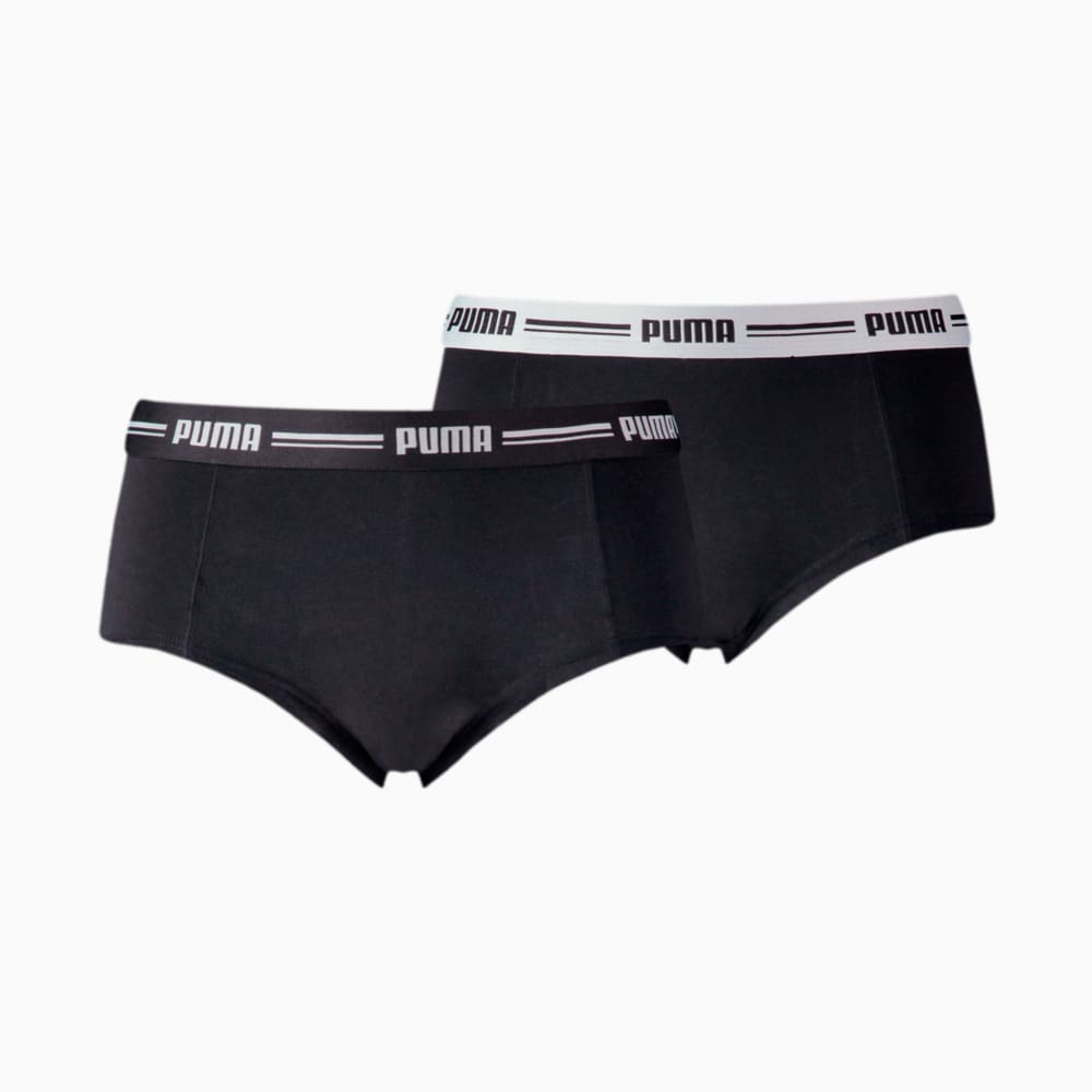 Зображення Puma Жіноча спідня білизна Women's Mini Shorts 2 Pack #1: black