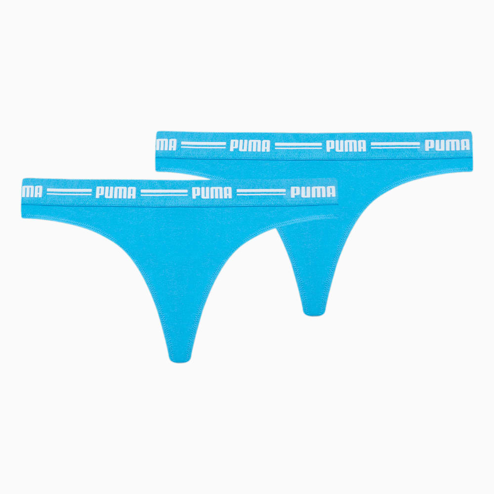 Зображення Puma Жіноча спідня білизна Women's Thong 2 Pack #1: placid blue