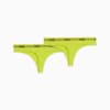 Изображение Puma Женское нижнее белье Women's Thong 2 Pack #2: lime green