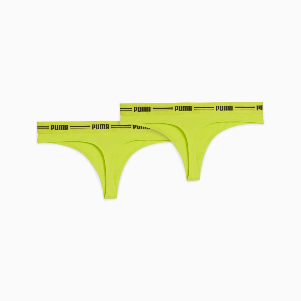 Зображення Puma Жіноча спідня білизна Women's Thong 2 Pack #2: lime green