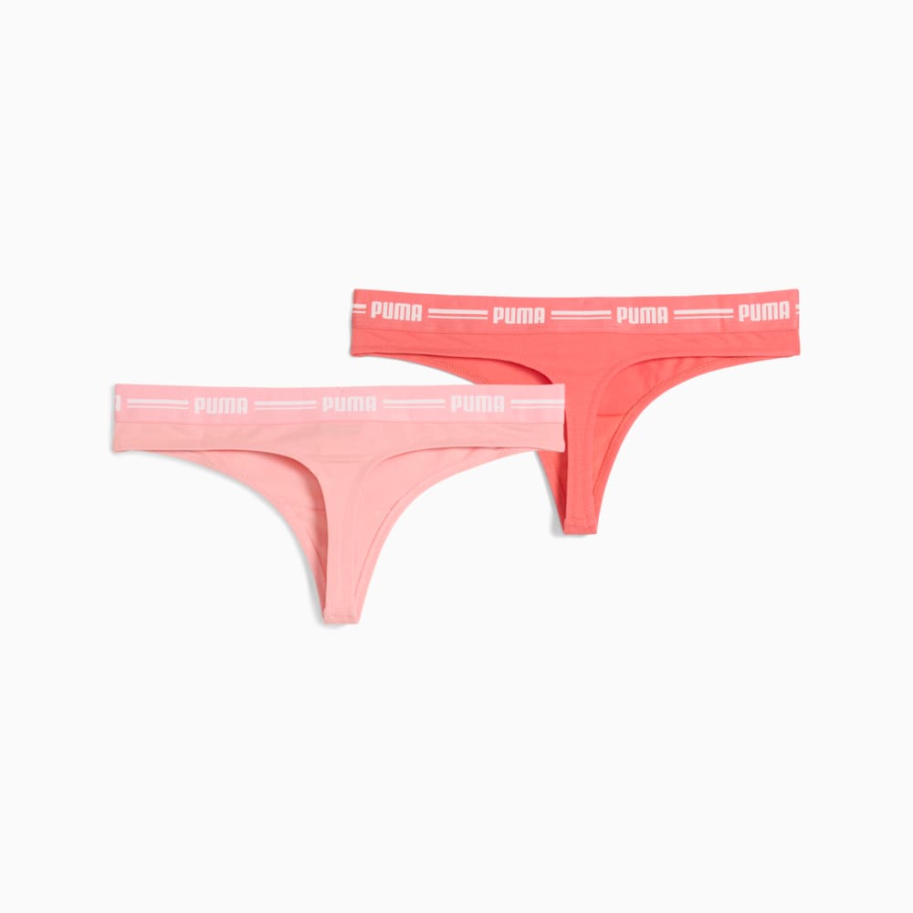 Зображення Puma Жіноча спідня білизна Women's Thong 2 Pack #2: coral combo