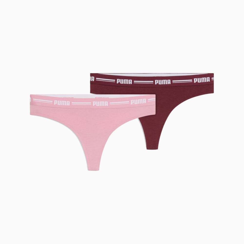 Зображення Puma Жіноча спідня білизна Women's Thong 2 Pack #1: scarlet red
