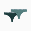 Зображення Puma Жіноча спідня білизна Women's Thong 2 Pack #2: Dark Green Moss