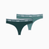 Зображення Puma Жіноча спідня білизна Women's Thong 2 Pack #1: Dark Green Moss